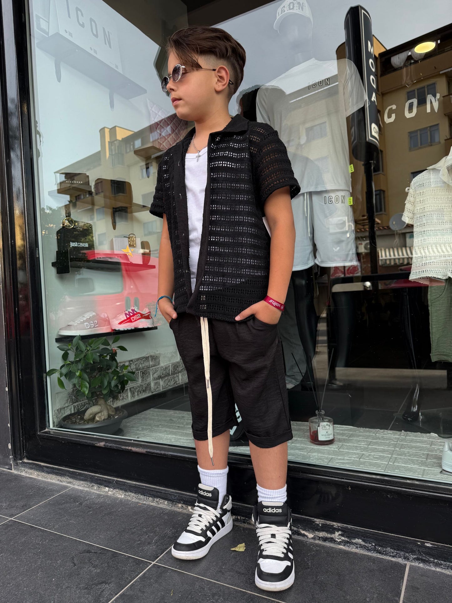 25190 COORDINATO BIMBO NERO - Completi & Coordinati -