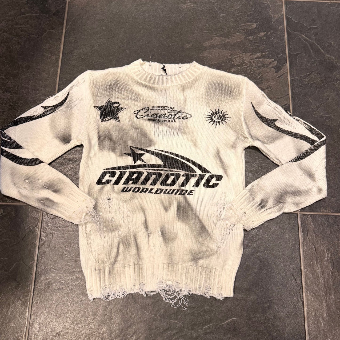 CB ML/WORLDWIDE MAGLIONCINO BIMBO PANNA -  - CIANOTIC