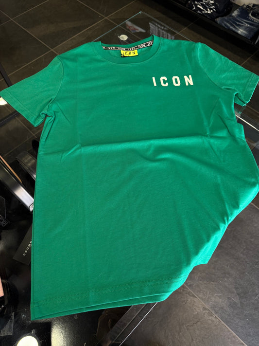 ICUS2S5TO22 T-SHIRT ICON VERDE - T-shirt uomo - icon