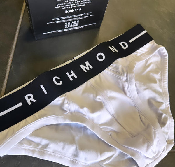 SLIP JOHN RICHMOND JRDIST09SL BIANCO - slip uomo - JOHN RICHMOND