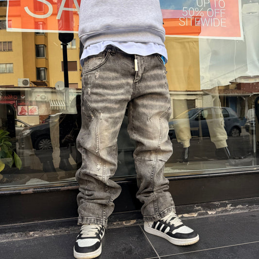 CB BAGGY 23 BLACK - JEANS BIMBO - CIANOTIC