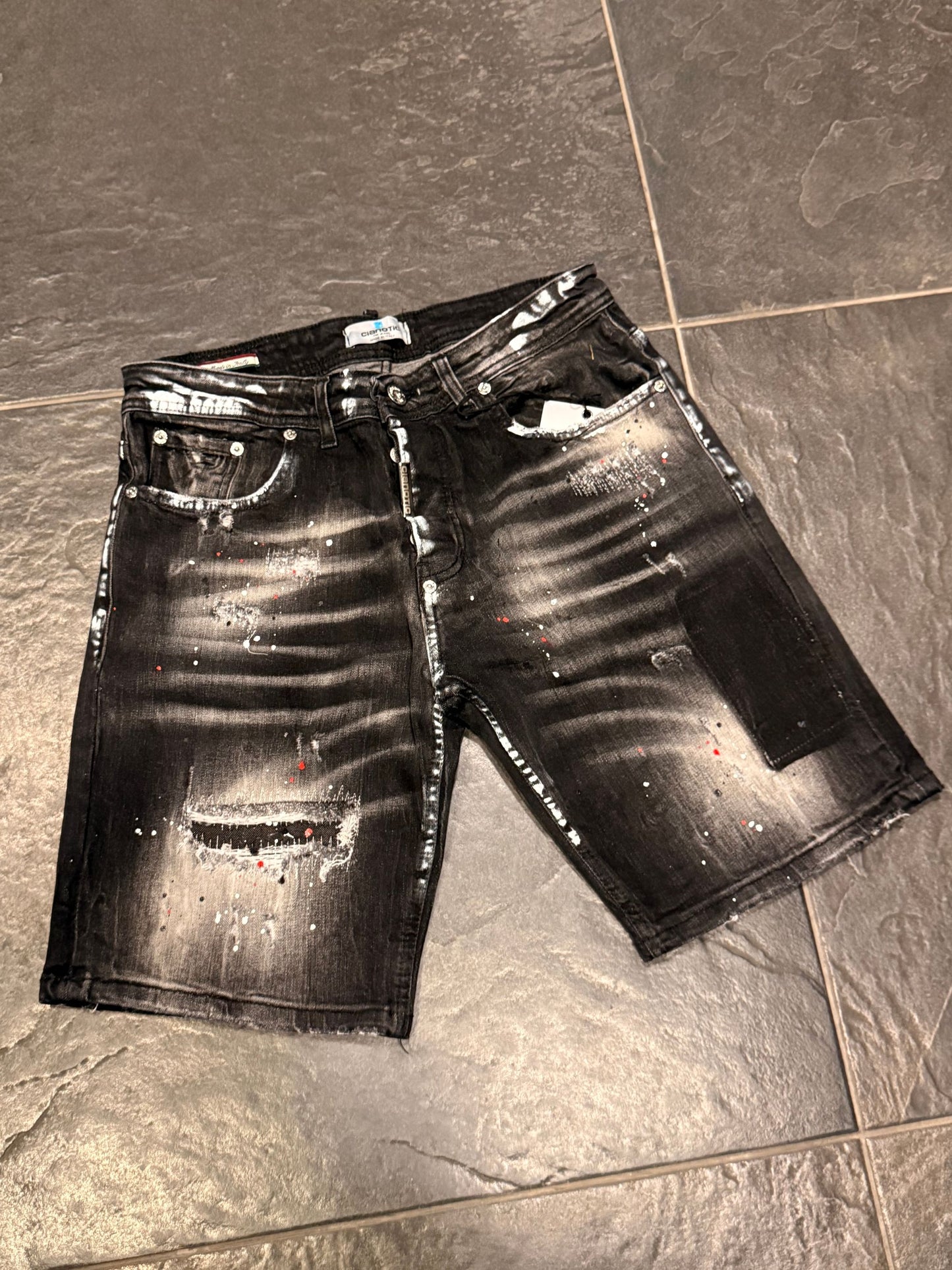 SHORT M90 BLACK - Short uomo - CIANOTIC