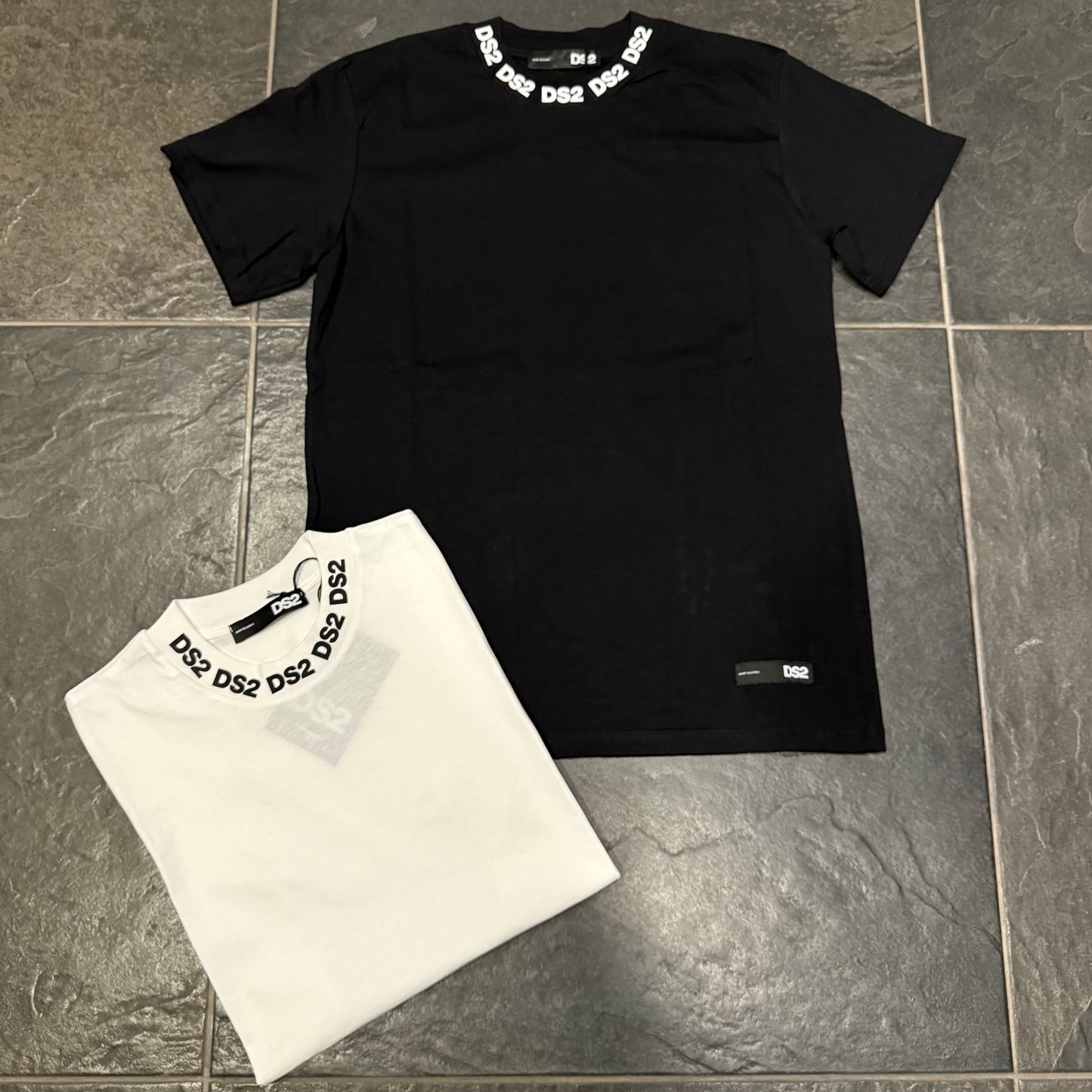 FW25224 T-SHIRT DS2 BIANCA - T-shirt uomo - DROP SEASON 2