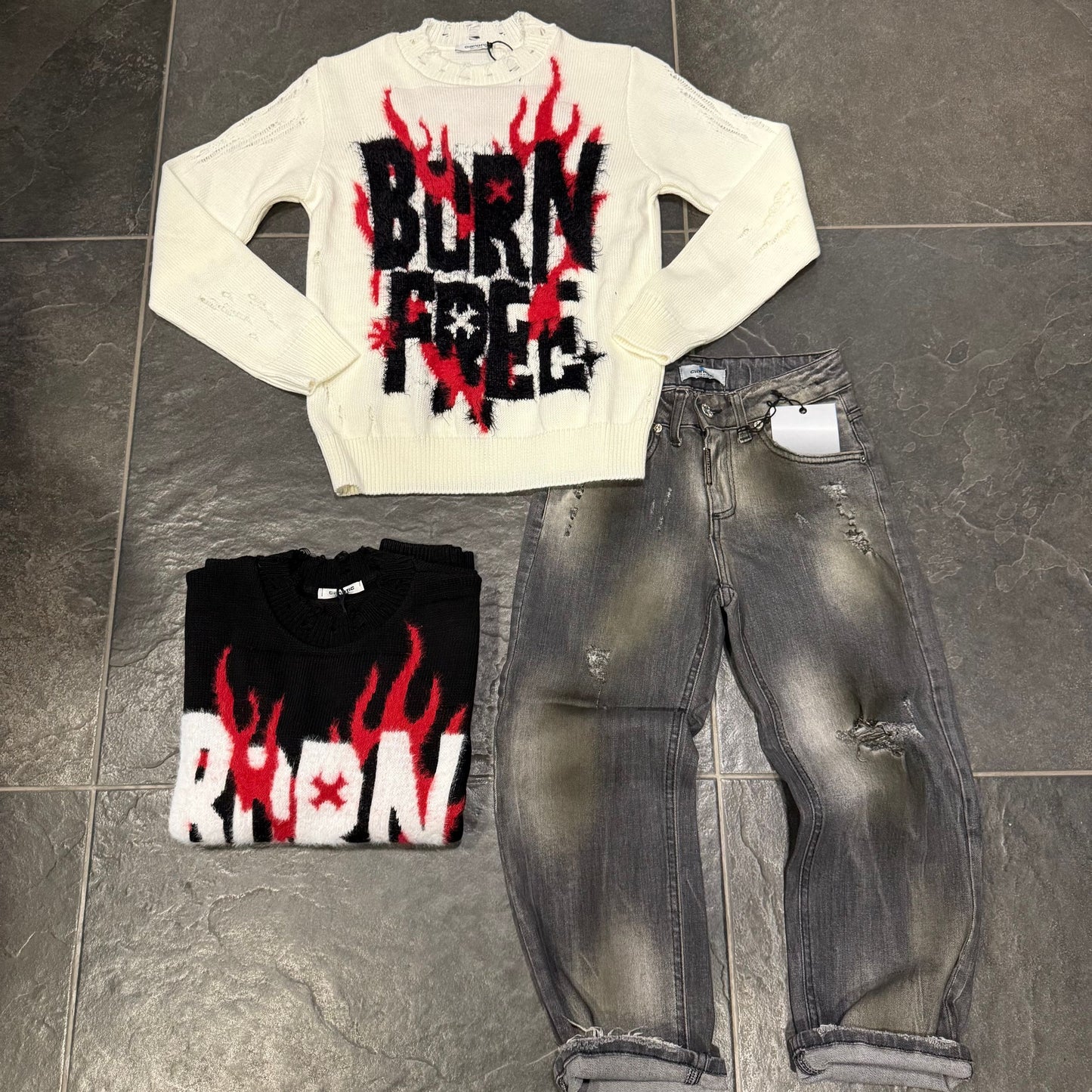 CB ML/BORN MAX NERO - maglieria bimbo - CIANOTIC