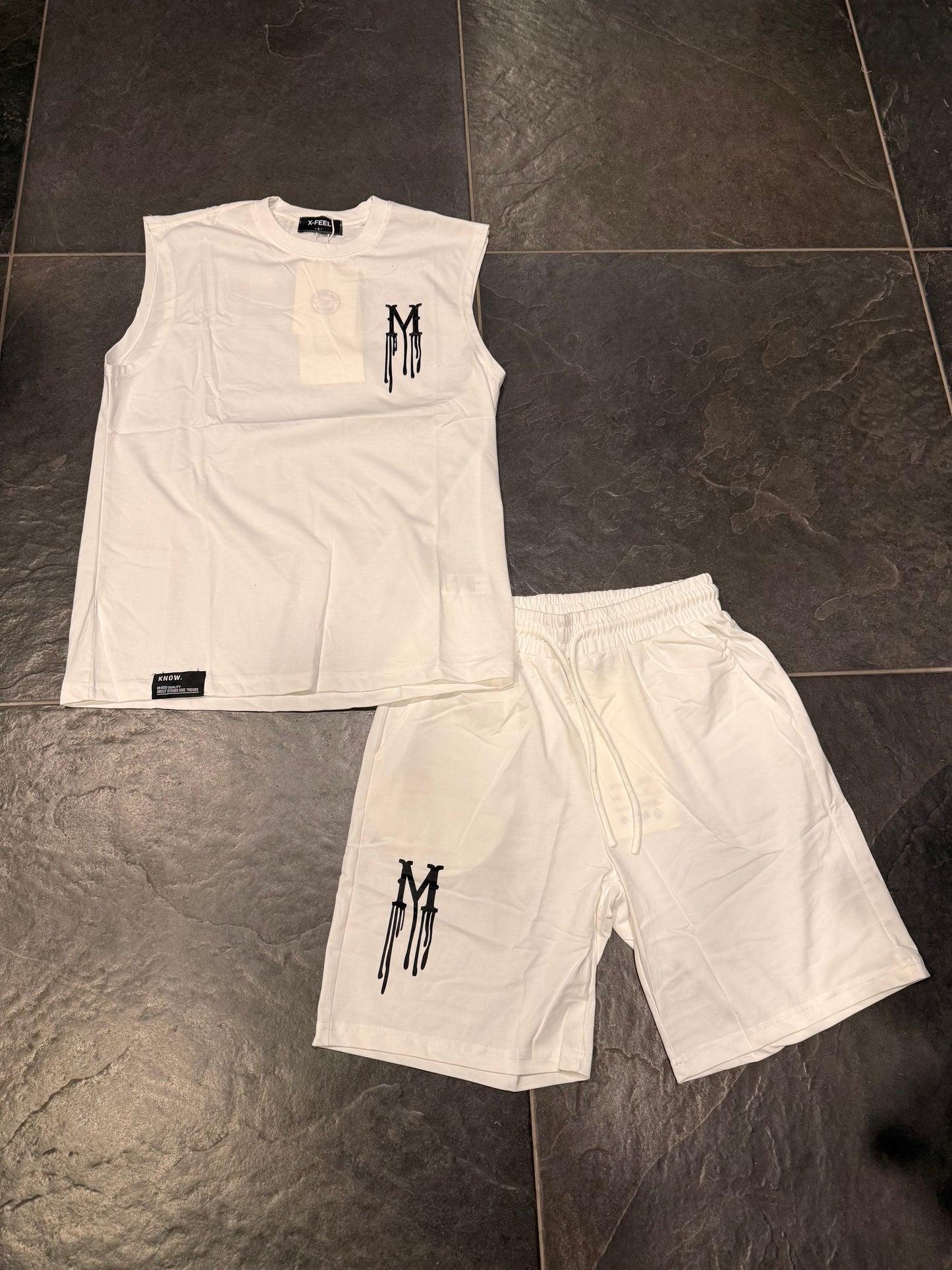 76116 COMPLETO BIANCO - Completo uomo -
