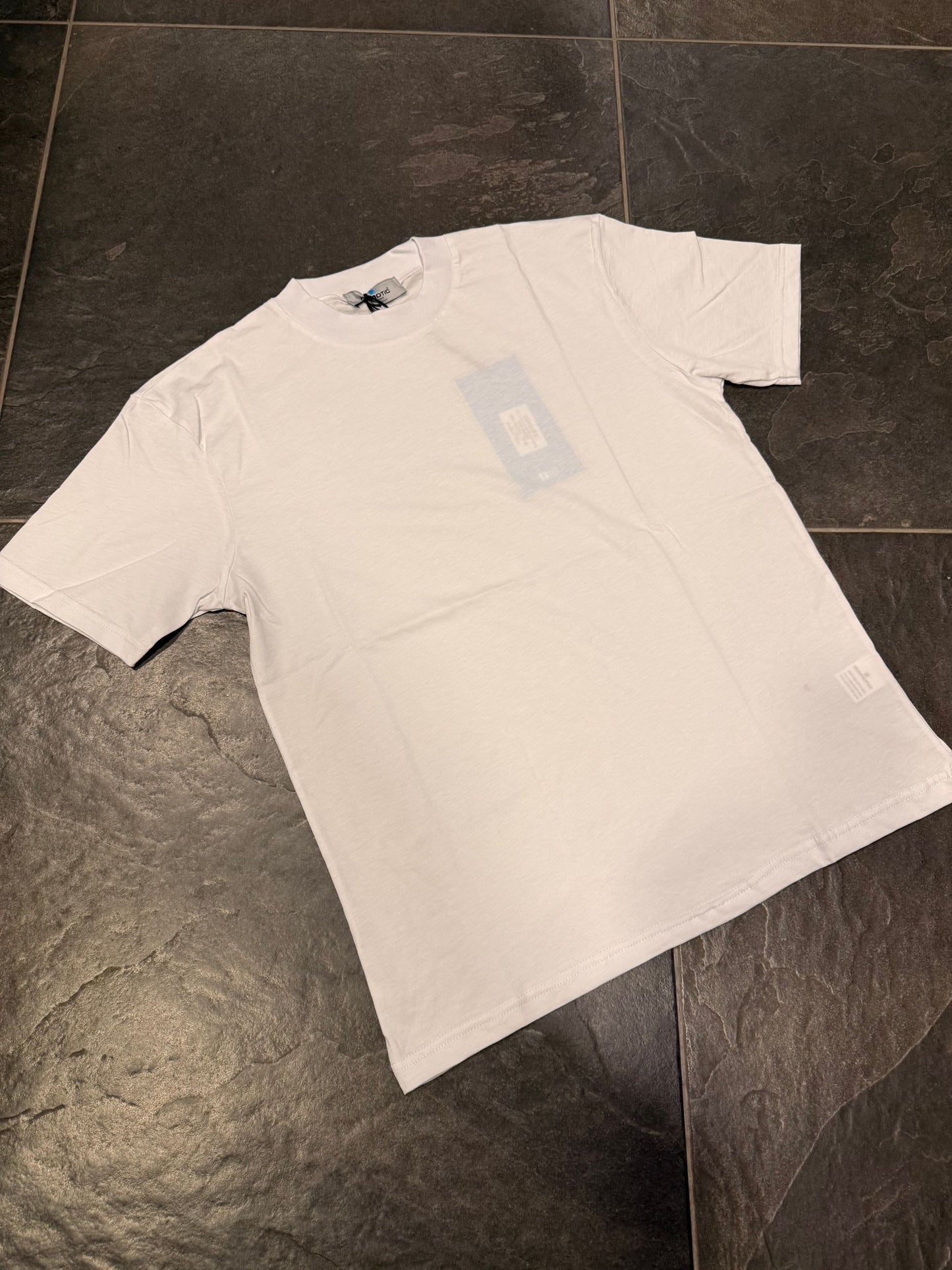 T/COLLO ALTO REGULAR BIANCA - T-shirt uomo - CIANOTIC