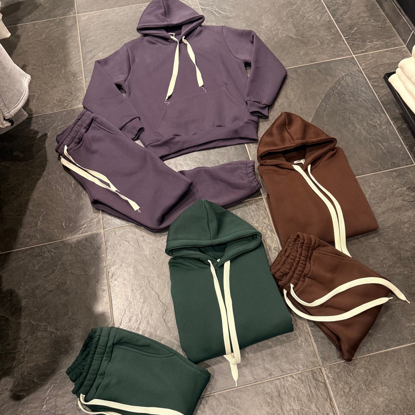 25-01 TUTA GRIGIO PRUGNA - Tute unisex - HYGLOS