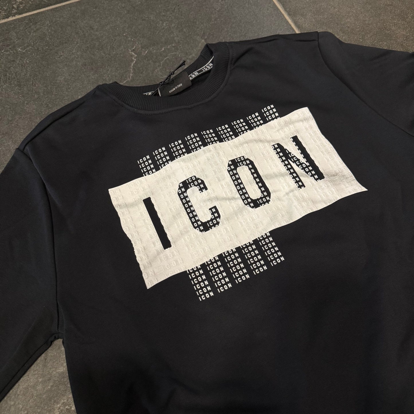 ICUF2W6F046 FELPA ICON NERA - Felpe uomo - icon