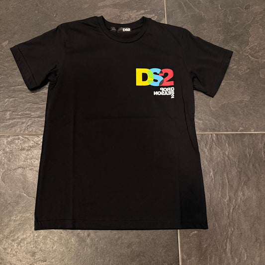 SS26293 T-SHIRT DS2 NERA - T-shirt uomo - DROP SEASON 2
