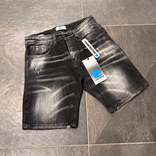 SHORT C83 BLACK - Short uomo - CIANOTIC
