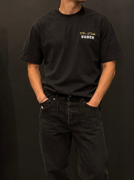Z1781 T-SHIRT UOMO NERA - T-shirt uomo -