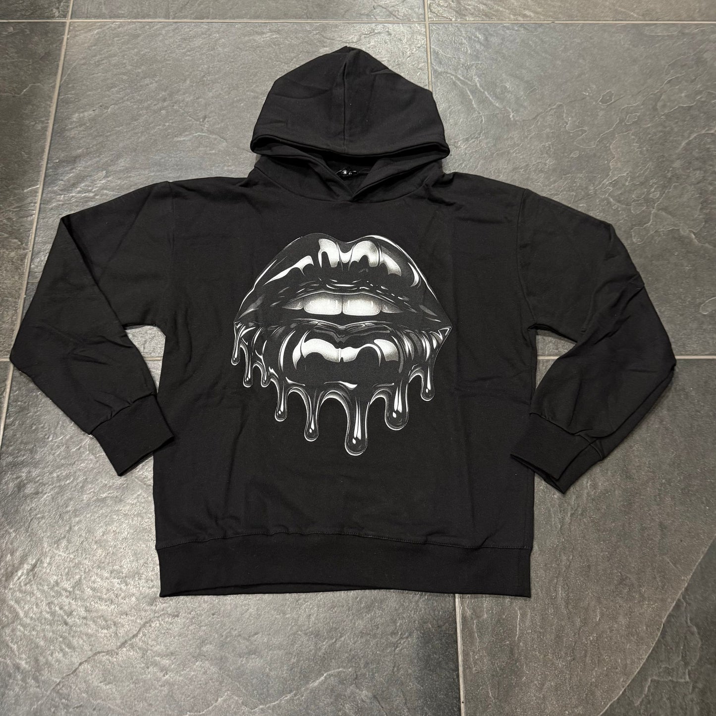 M8006 FELPA NERA - felpa bimbo - BASIC 2.0