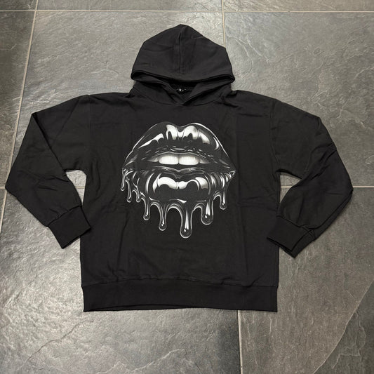 M8006 FELPA NERA - felpa bimbo - BASIC 2.0