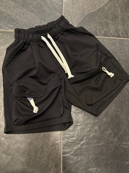 SF153 BERMUDA BIMBO NERO - bermuda bimbo -