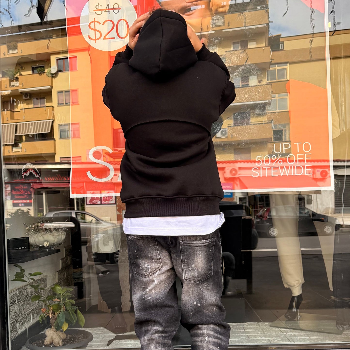 F/CBF/FLOCUT NERA - felpa bimbo - CIANOTIC