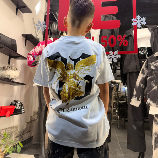 CB/ANGEL T-SHIRT BIANCA - T-shirt bimbo - CIANOTIC