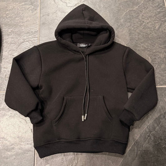 9130 FELPA BAMBINO NERA - felpa bimbo - IO CHICO