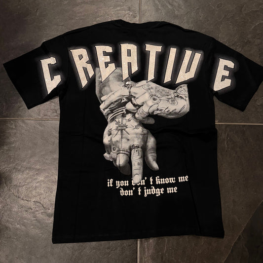 F-3067 T-SHIRT UOMO NERA - T-shirt uomo -