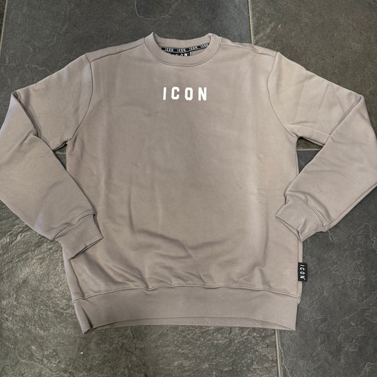 ICUF2W6F006 FELPA ICON GRIGIA - FELPA UOMO - icon