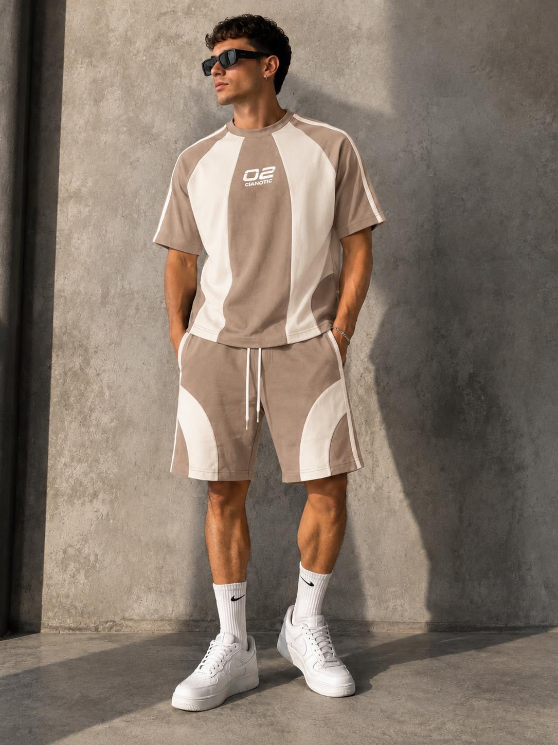 CORDSET 02 UOMO FANGO - Completo uomo - CIANOTIC