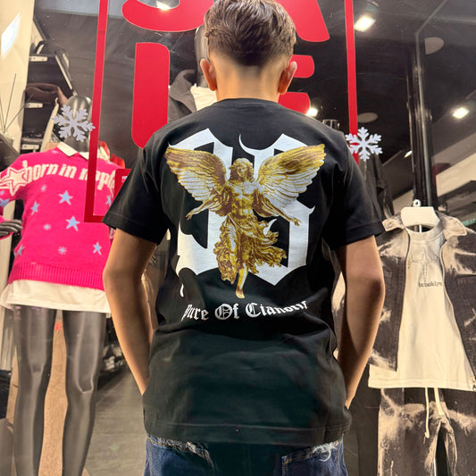 CB/ANGEL T-SHIRT NERA - T-shirt bimbo - CIANOTIC