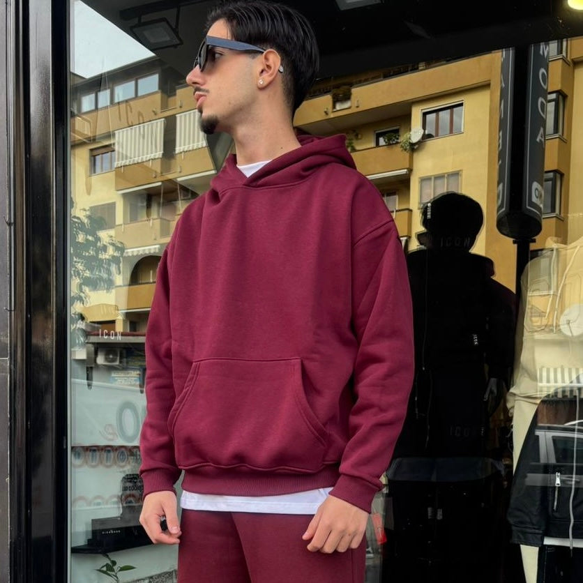 F/CROP FELPA UOMO BORDO - FELPA UOMO - CIANOTIC