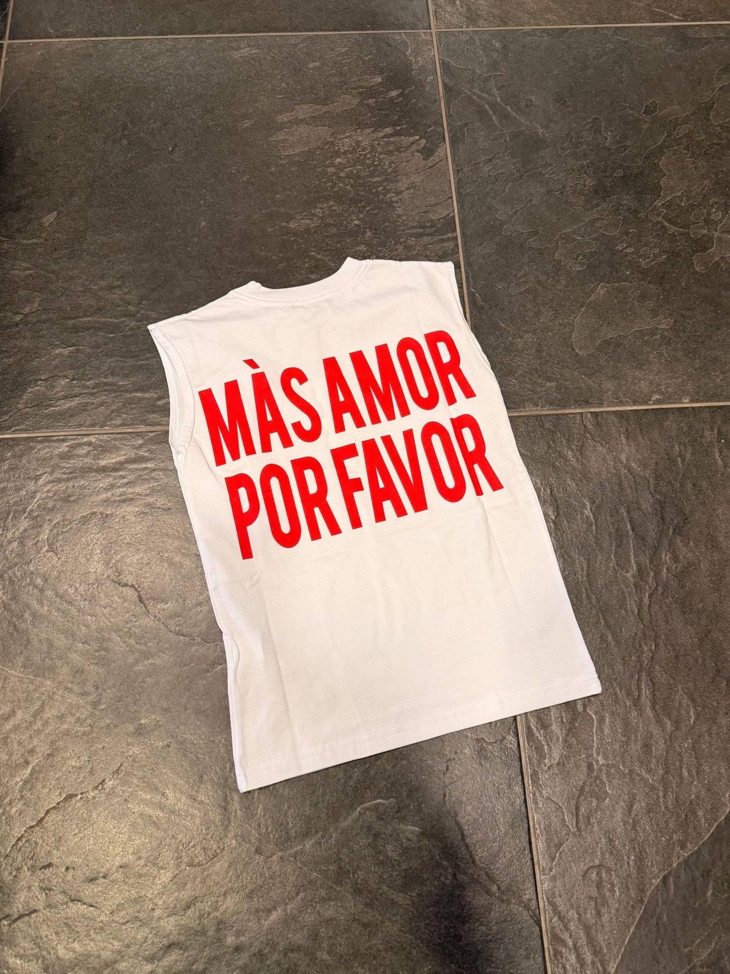 A9024R T-SHIRT POR FAVOR BIANCA - T-shirt bimbo -