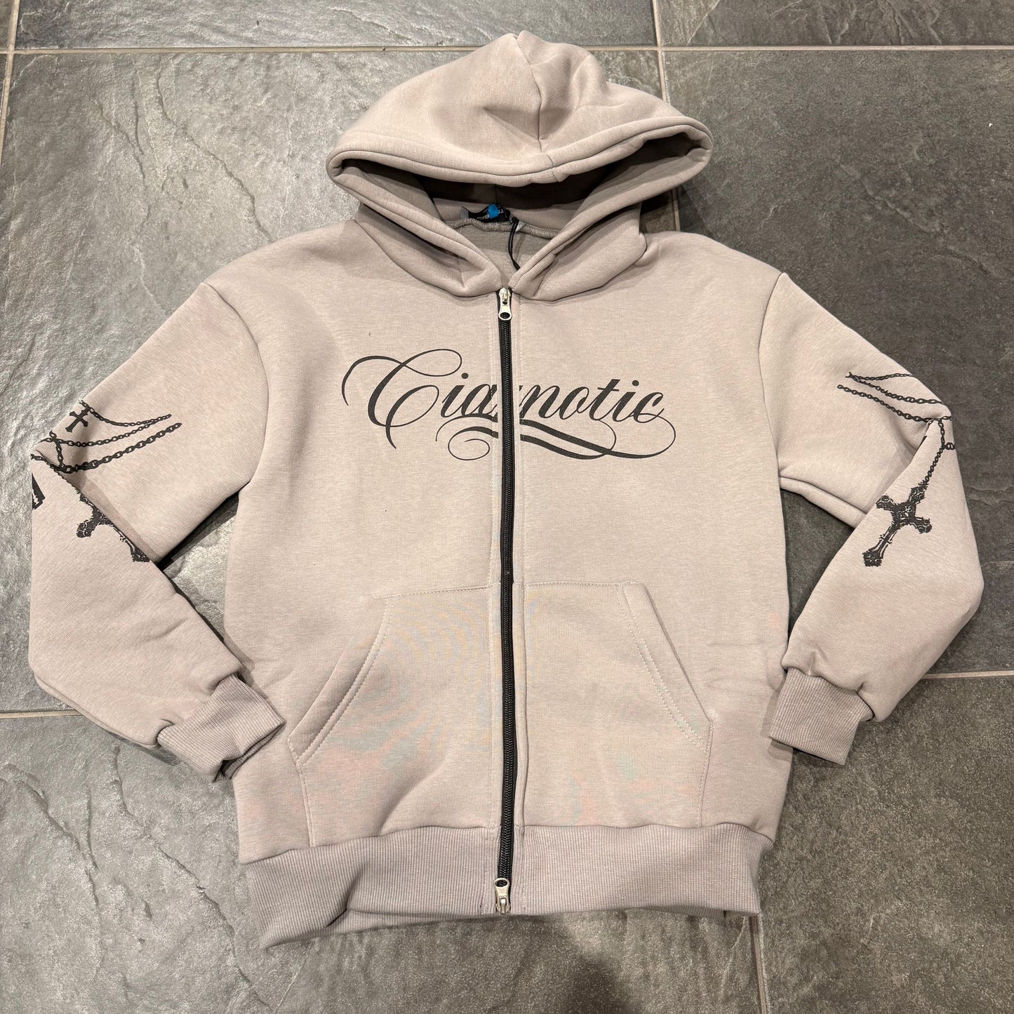 F/CROCE FELPA BIMBO GRIGIO - felpa bimbo - CIANOTIC