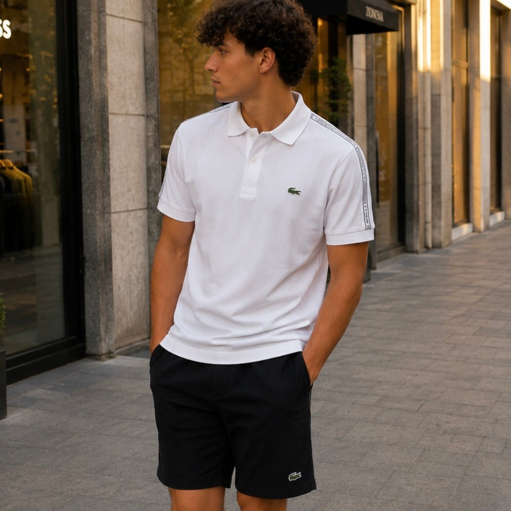 POLO LACOSTE BIANCA - T-Shirt e Polo - LACOSTE