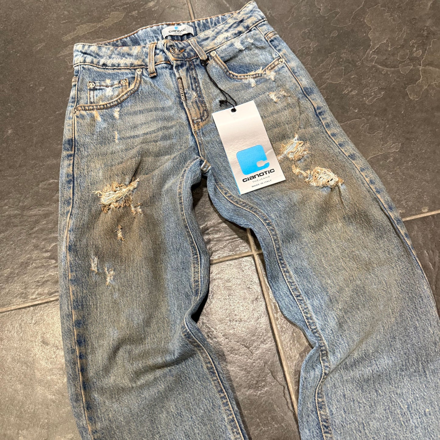 CB BAGGY KANSAS BLU - JEANS BIMBO - CIANOTIC