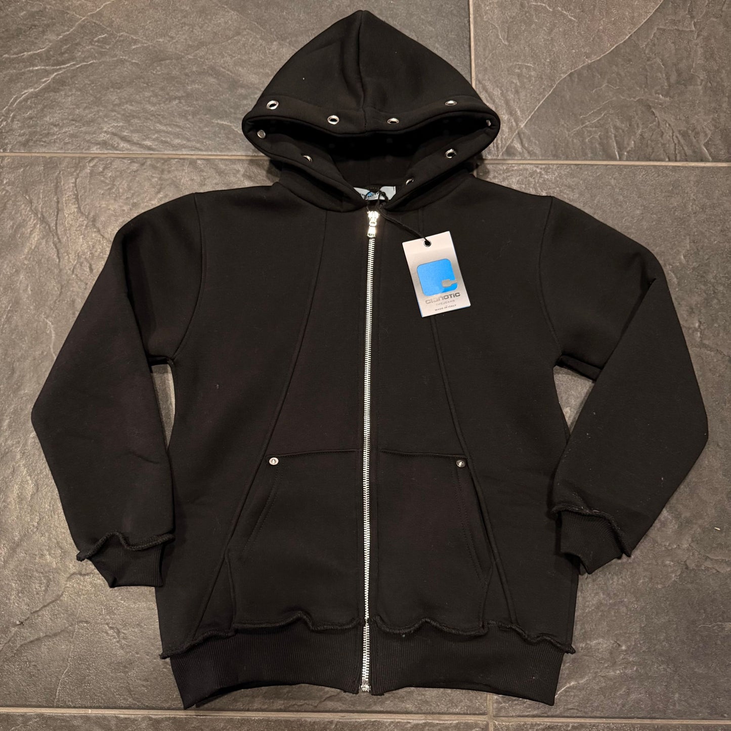 CB F/HOLLOW FRAME FELPA BIMBO NERA - felpa bimbo - CIANOTIC