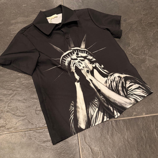 1282 CAMICIA BIMBO LIBERTA' NERA - camicia bimbo -
