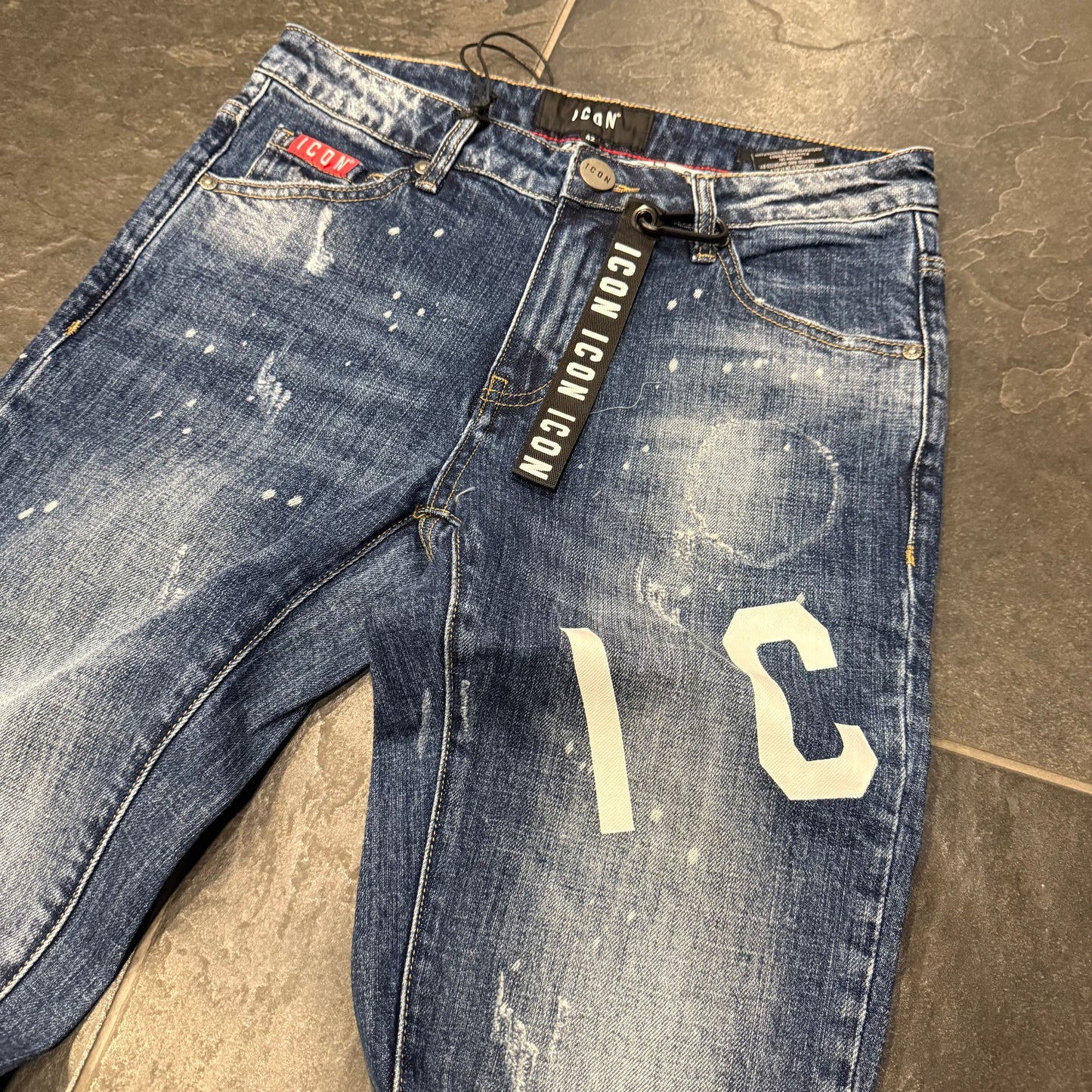 ICUF2W6D002 JEANS ICON BLUE - Jeans uomo - icon