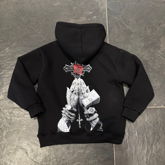 514 FELPA NERA - felpa bimbo - IO CHICO