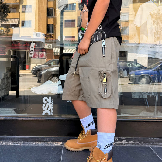 CB.INDUSTRIAL PATCH SHORT FANGO - short bimbo - CIANOTIC