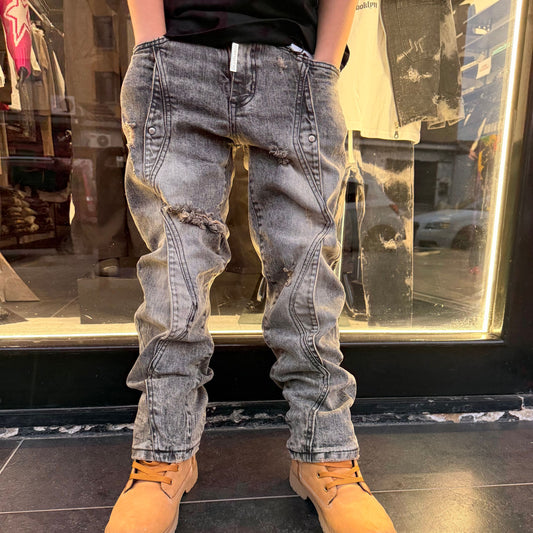 CB BAGGY 426 BLACK - JEANS BIMBO - CIANOTIC