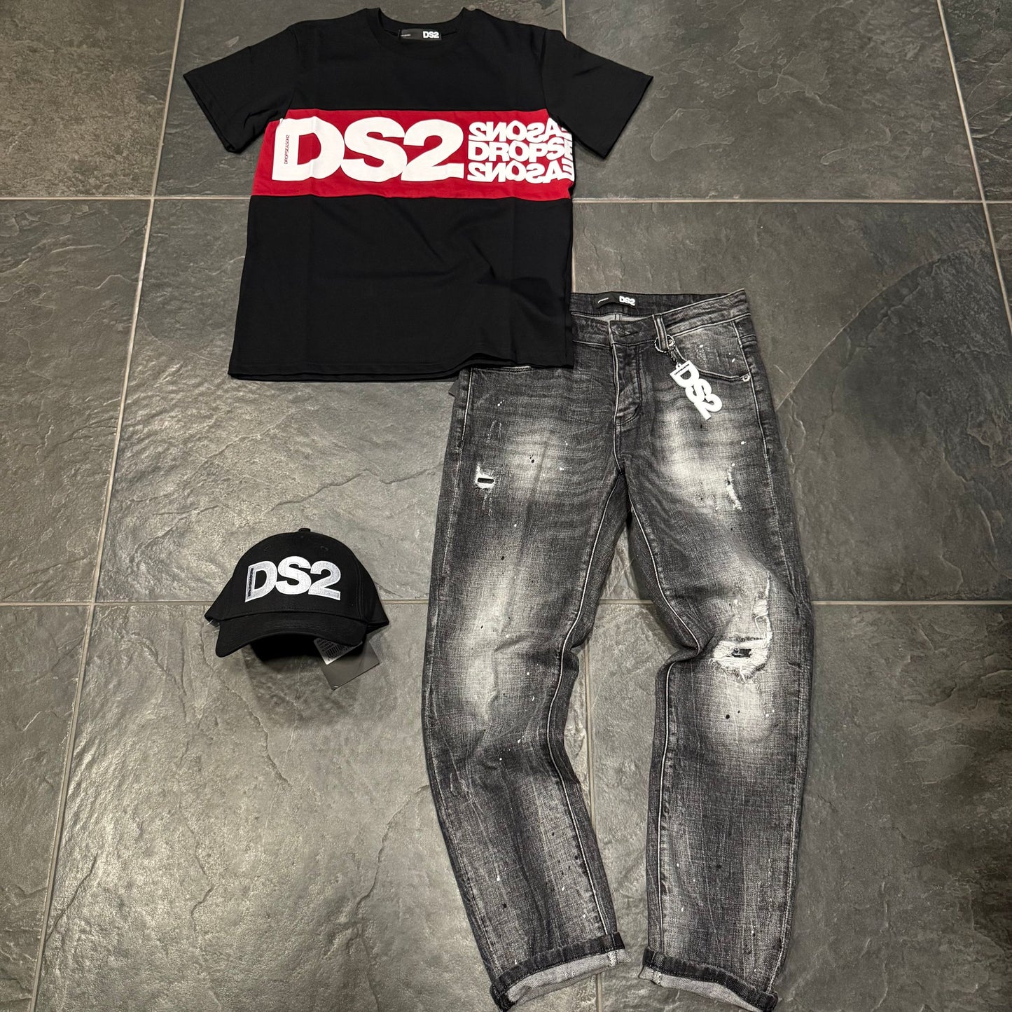 FW25216 T-SHIRT DS2 UOMO - T-shirt uomo - DROP SEASON 2
