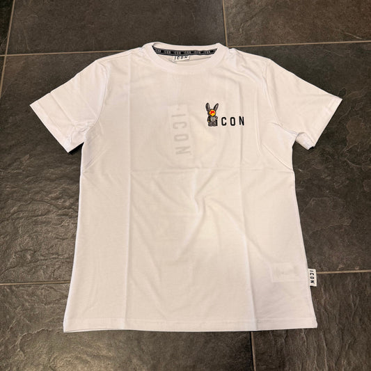 IUT027 T-SHIRT ICON BIANCA - T-shirt uomo - icon