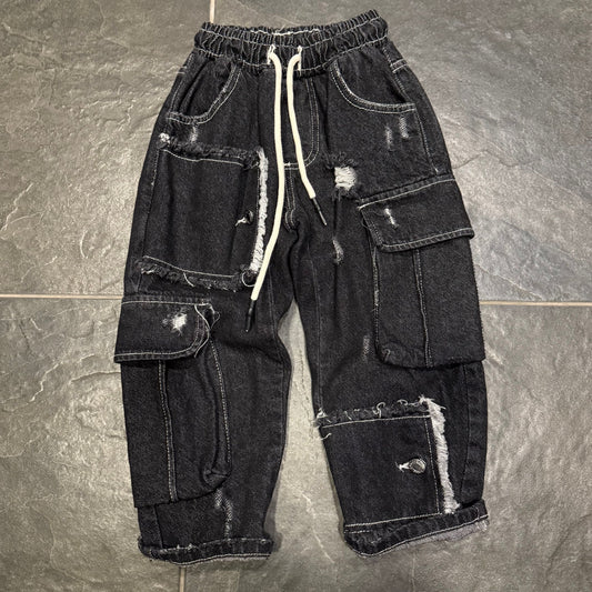 J335 JEANS CARGO BIMBO - JEANS BIMBO - IO CHICO