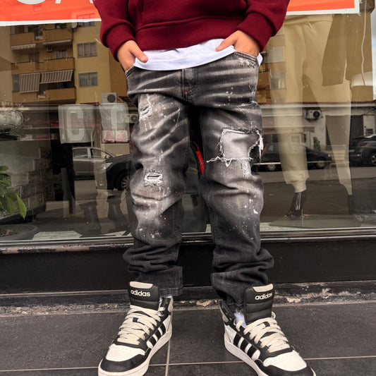 CB ROMEO BLACK - JEANS BIMBO - CIANOTIC