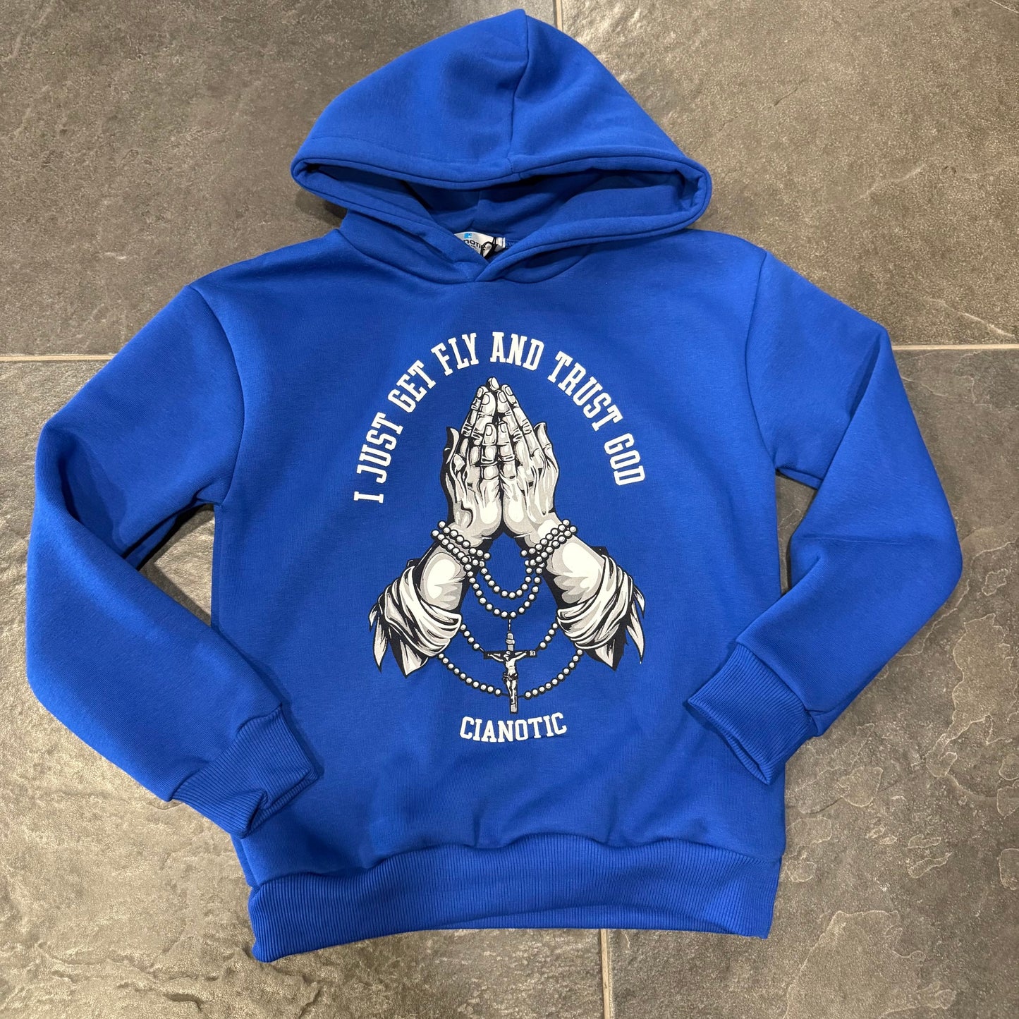 F/TRUST FELPA CIANOTIC BLU - felpa bimbo - CIANOTIC