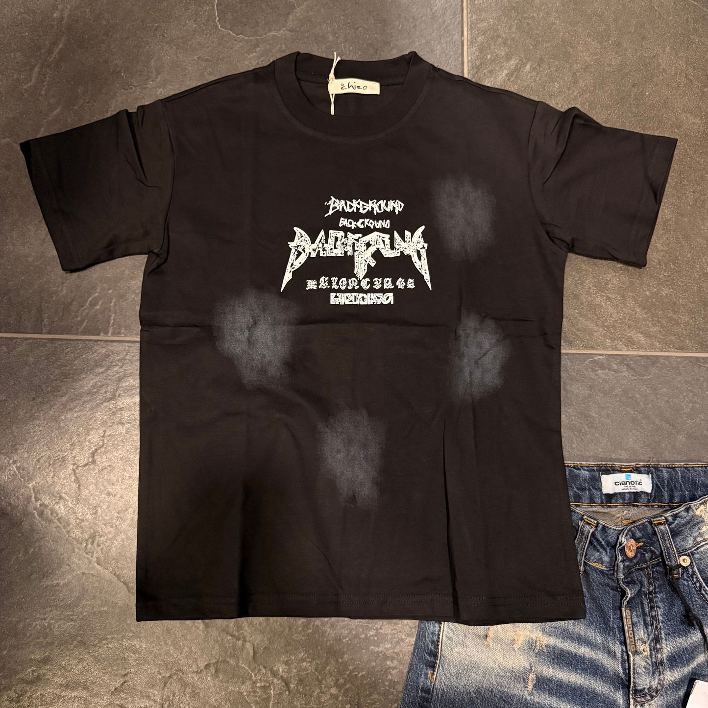 SZ171 T-SHIRT NERA BIMBO - T-shirt bimbo - IO CHICO
