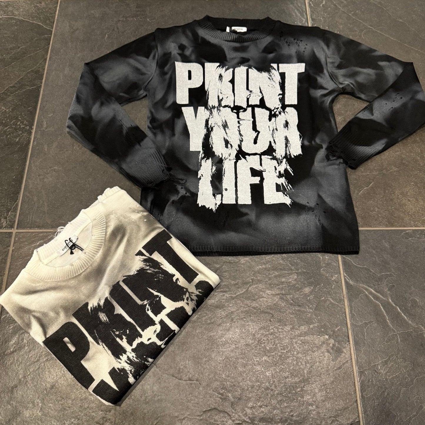 CB ML/LIFE MAGLIA IN FILO BIMBO PANNA - maglieria bimbo - CIANOTIC