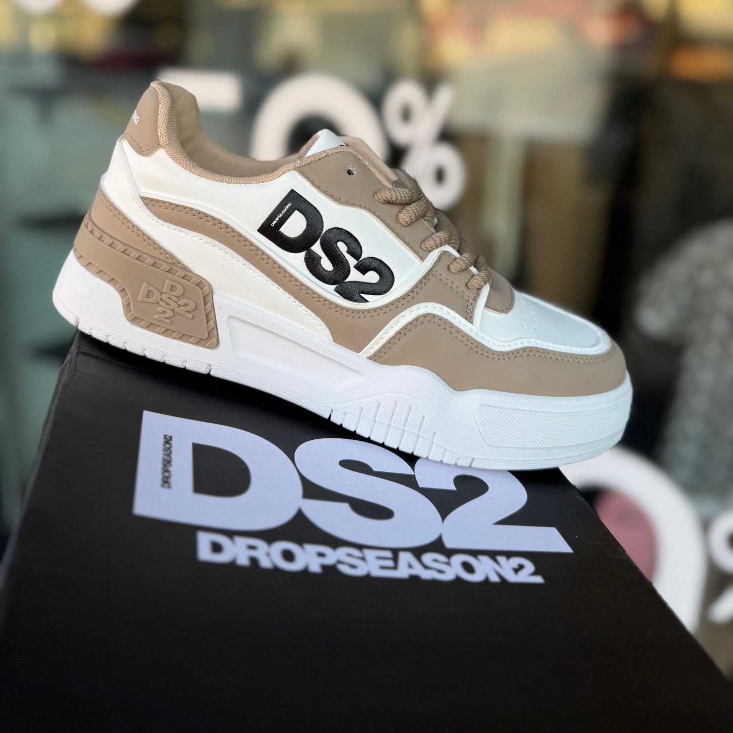 DS2FW25S07 SCARPE DROP SEASON2 BEIGE - Scarpe uomo - DROP SEASON 2