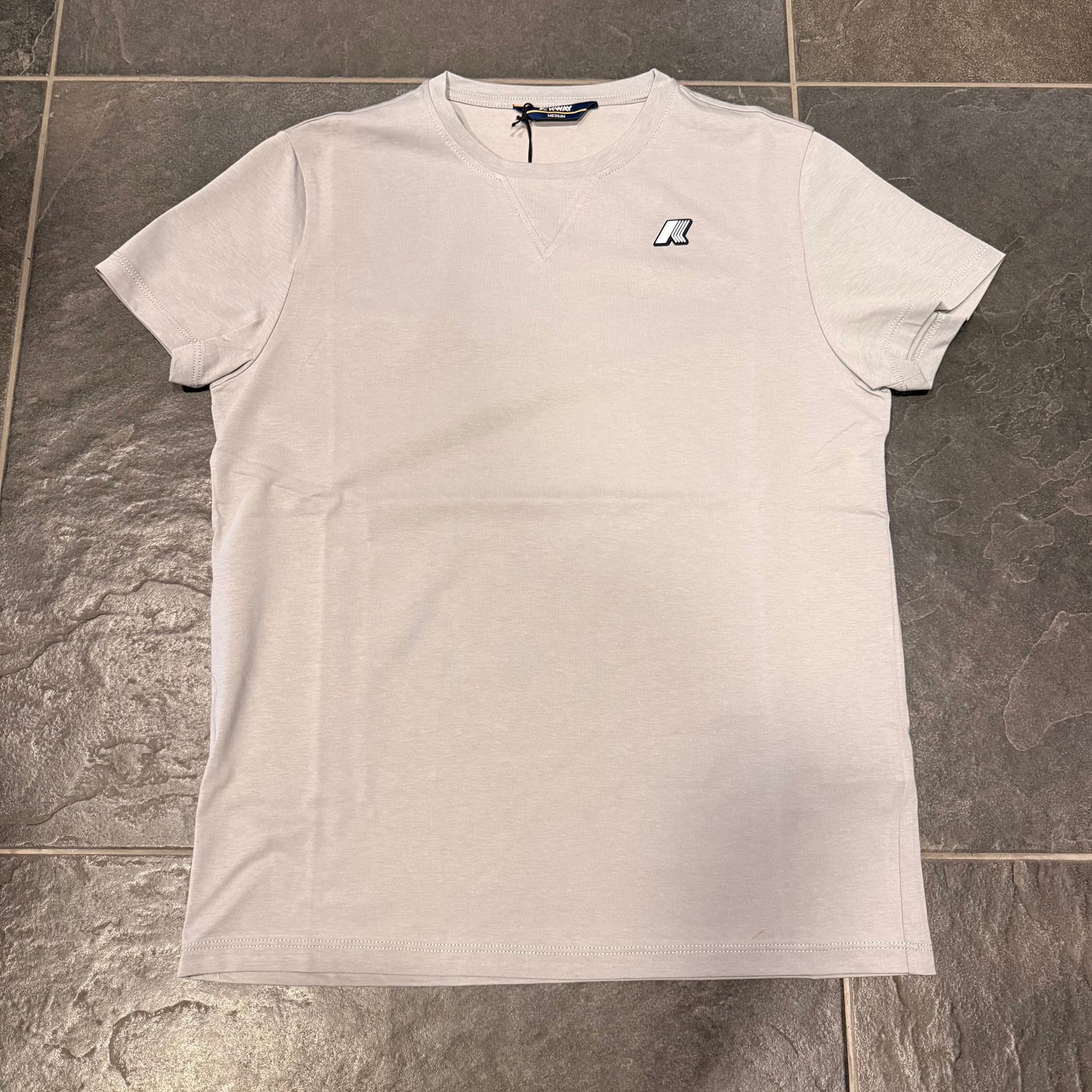 K-WAY T-SHIRT GREY 220 - T-shirt uomo - K-WAY