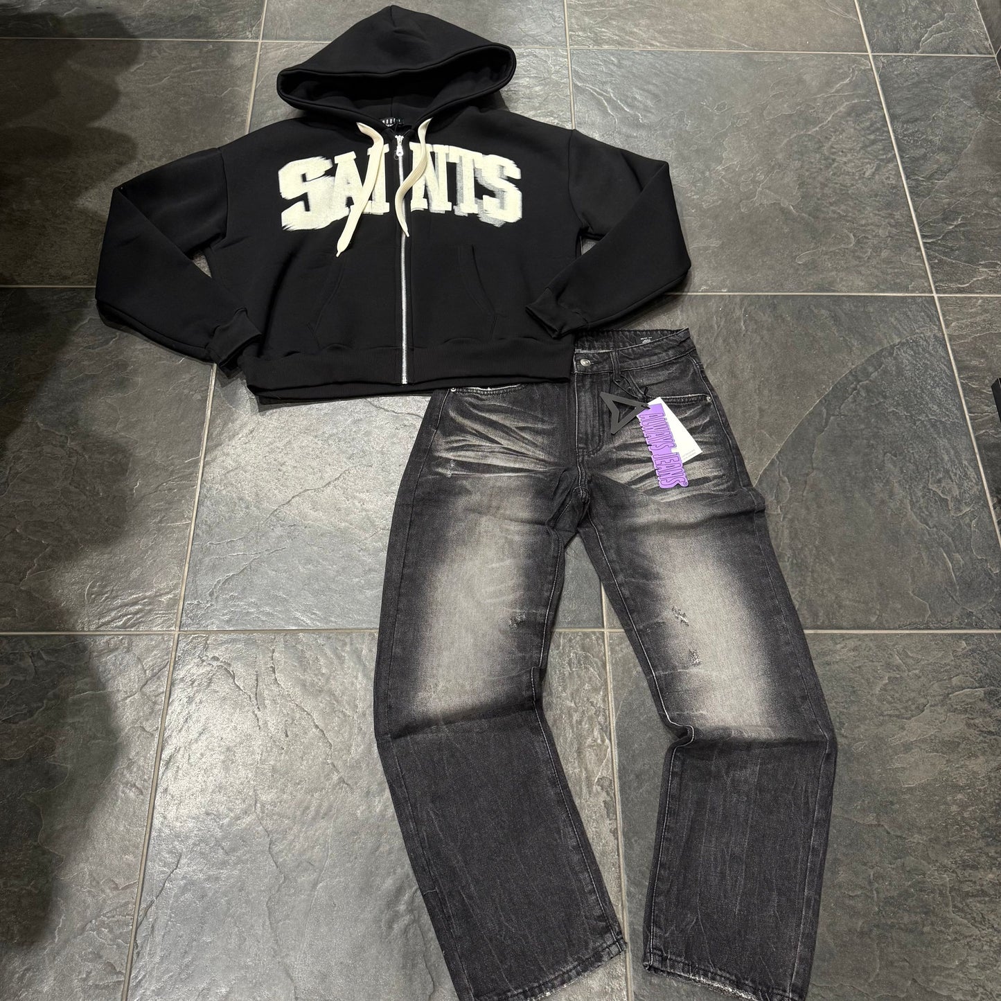 M1133 FELPA UOMO NERA - FELPA UOMO -