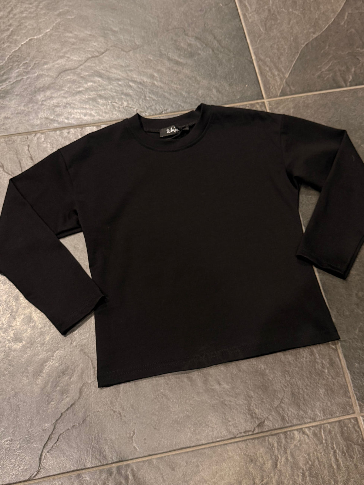1320 T-SHIRT NERA - T-shirt bimbo - IO CHICO