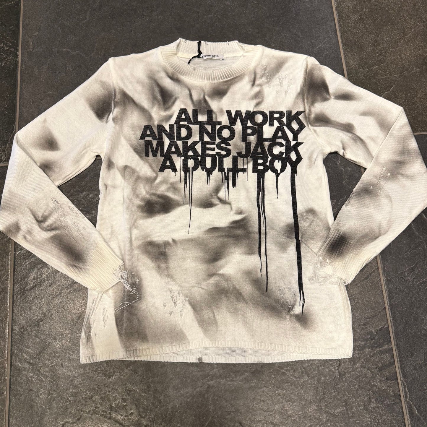 CB ML/JACK MAGLIA IN FILO PANNA BIMBO - maglieria bimbo - CIANOTIC