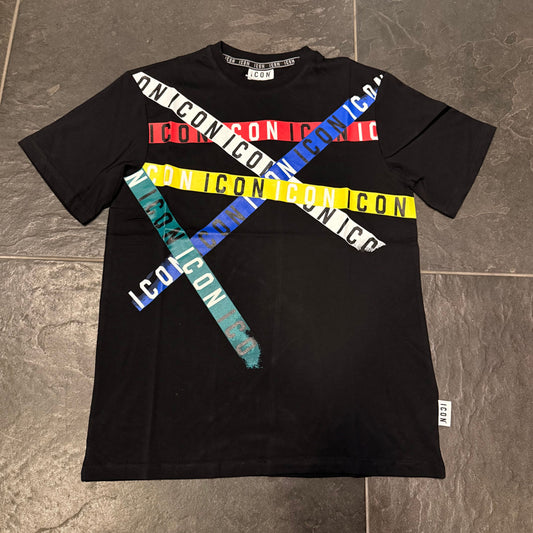 IUT011 T-SHIRT ICON NERA - T-shirt uomo - icon