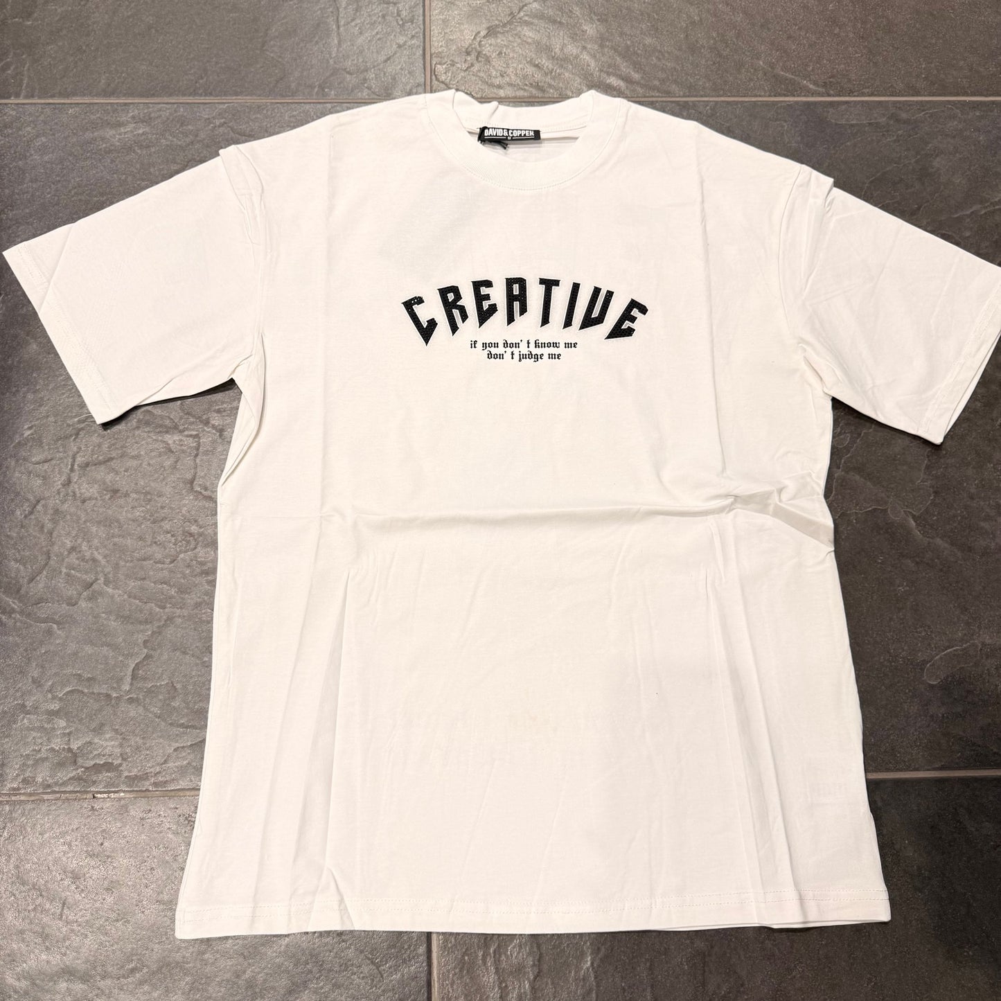 F-3067 T-SHIRT UOMO BIANCA - T-shirt uomo -